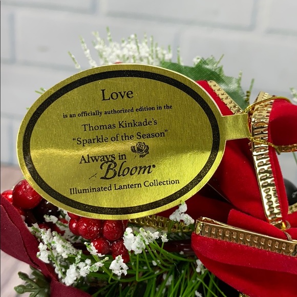 COPY - Thomas Kincade Sparkle the Season “Love” L… - Picture 3 of 9